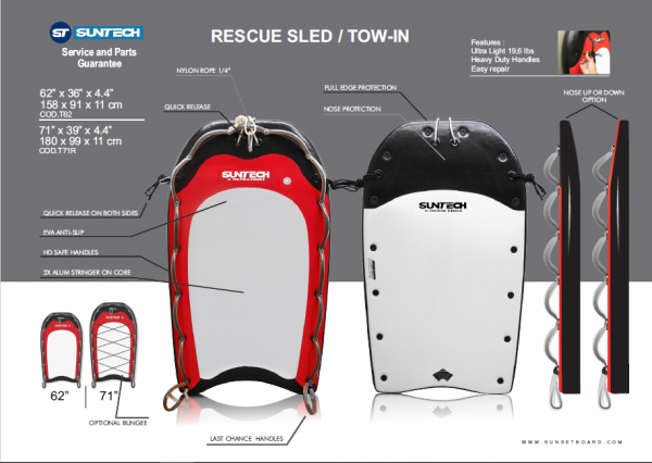 Rescue Sled Board 71 inch / 180cm (Pre-Order)